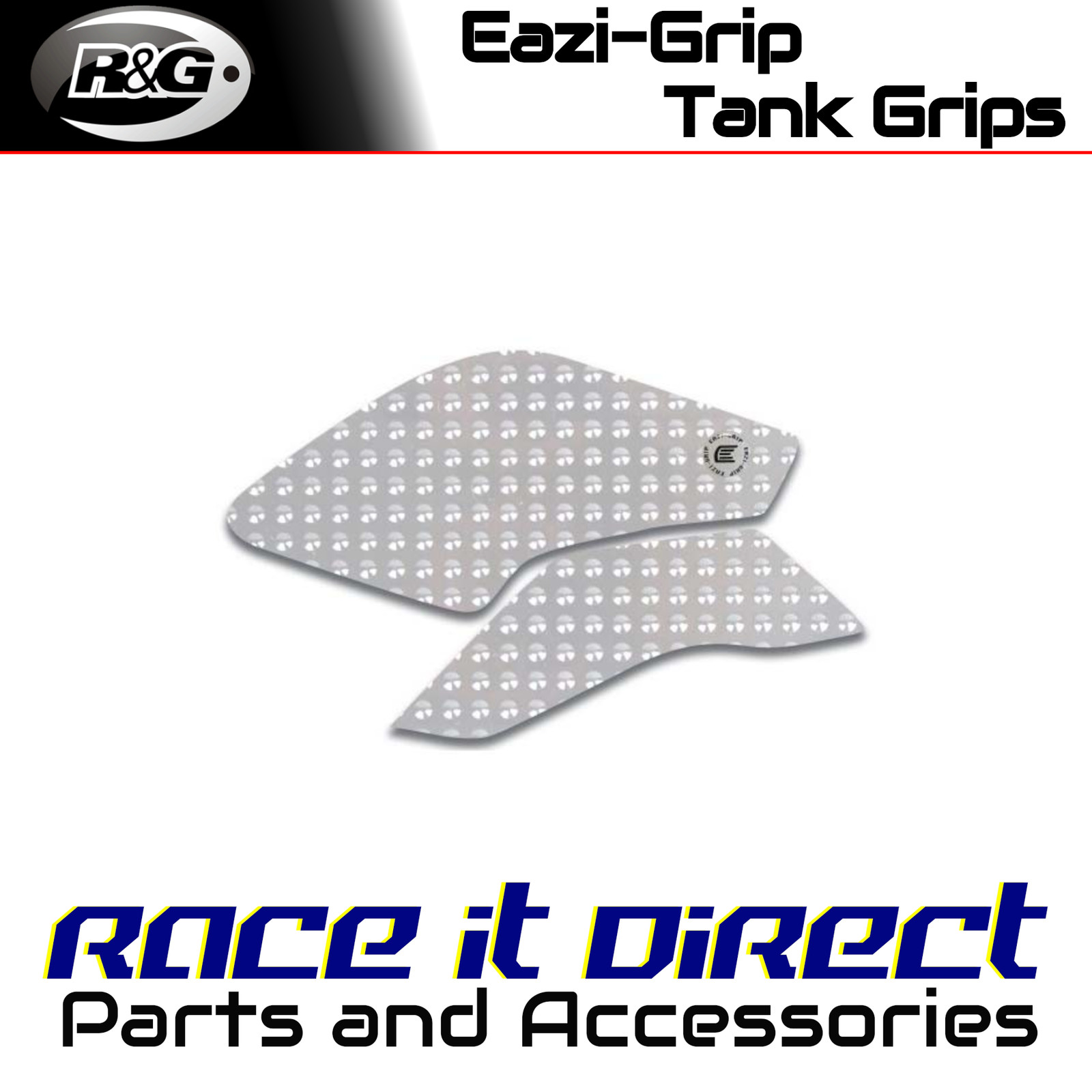 Eazi-Grip Tank Grips for Suzuki GSX-8R 2024-2026 EVO Clear Eazi-Grip