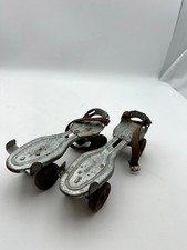 Globe-Union Inc No 36 Vintage Metal Clamp-On Roller Skates Milwaukee USA