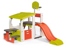 Smoby Fun Kids Play Centre Sports Multi-Activity Playhouse & Slide 840203