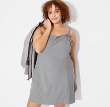 Women's Mini Shift Dress - Wild Fable  Gray XXL NWT