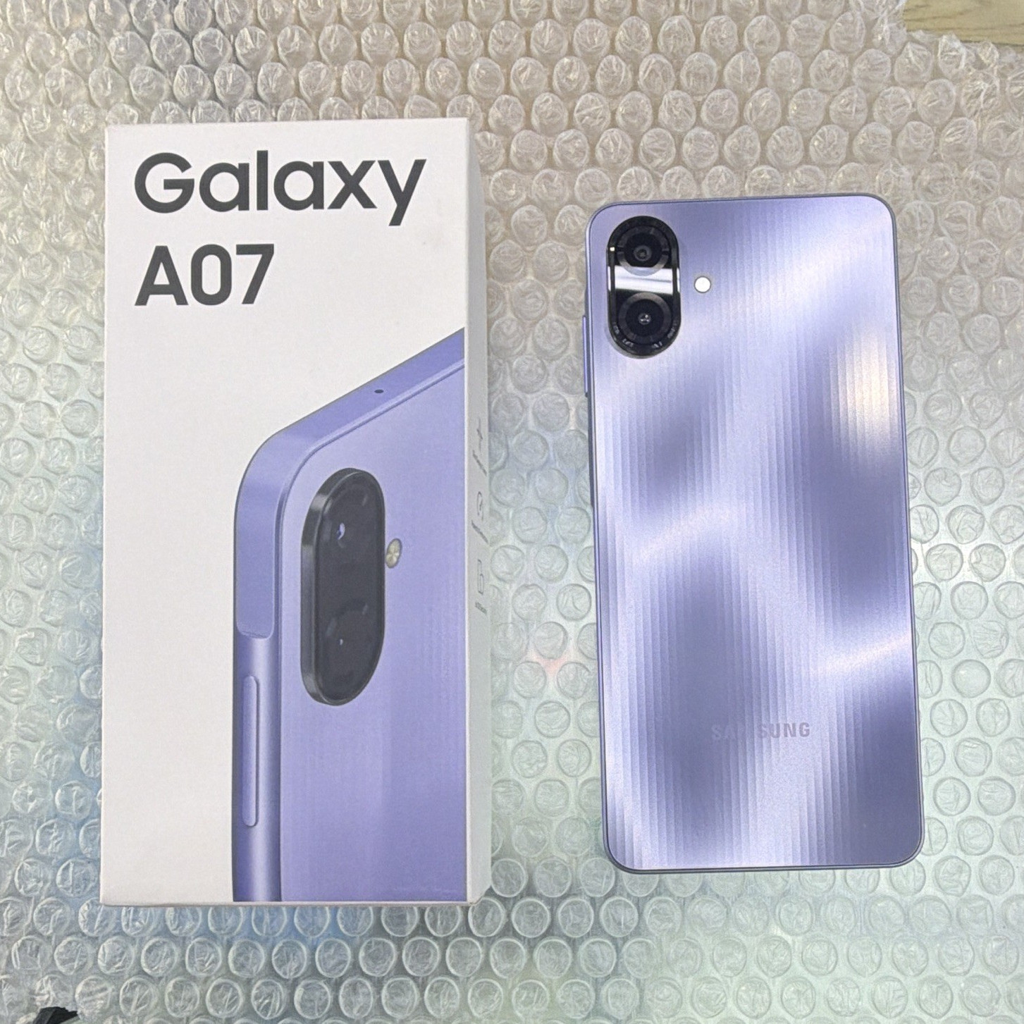 Samsung Galaxy A07 4GB RAM 128GB Light Violet Smartphone SM-A075M/DS