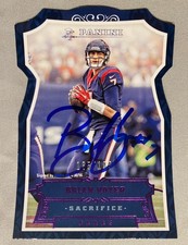 BRIAN HOYER AUTOGRAPH 2016 PANINI SACRIFICE DIE CUT /199 TRADING CARD #53