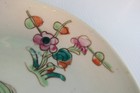 Vintage Chinese （杨鼎興）Famille rose Porcelain Flower Tray disc — photo 7