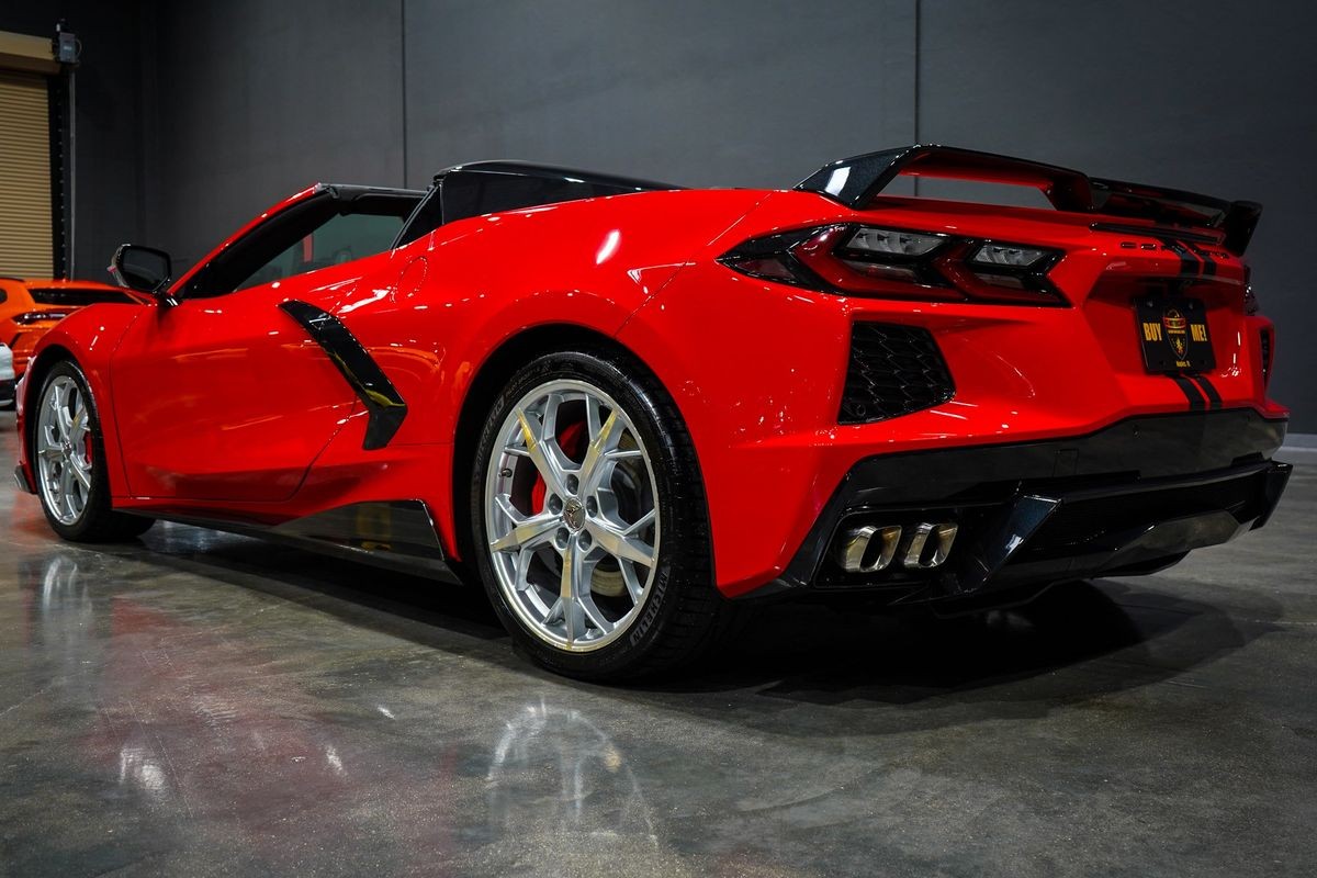 2022 Red Chevrolet Corvette   | C8 Corvette Photo 3