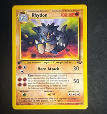 Wizards of the Coast Rhydon 45/64 Jungle 1st Edition Uncommon ENG 100HP 1999 on eBay