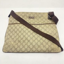 Borsa Gucci GG Supreme Messenger 141198 beige marrone tracolla autentica