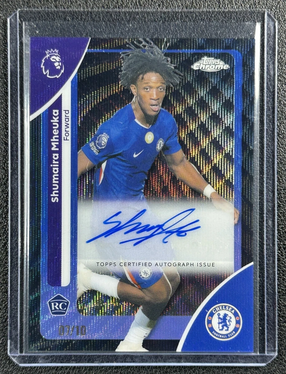 Topps Soccer Chelsea Autographed Sports Trading Cards