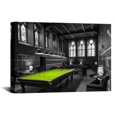 Pool Room Wall Decor Billiards Pictures Black and White Canvas Wall Art Snook...