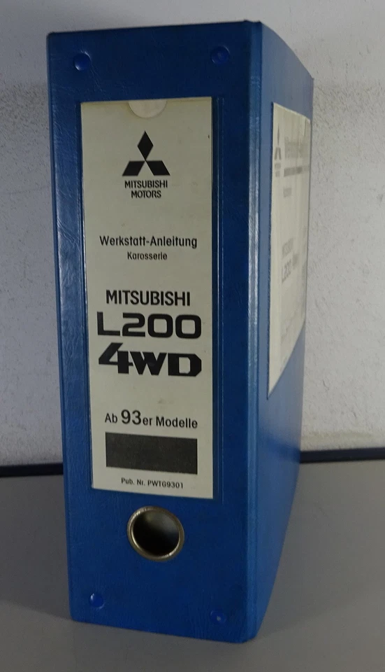 Manuale Di Officina Mitsubishi Pick Up L200 / 4WD TD 4 X 4 | A Partire Dal 1993 - Immagine 2 di 4