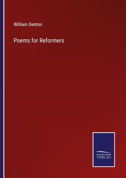 Poems For Reformers William Denton-image