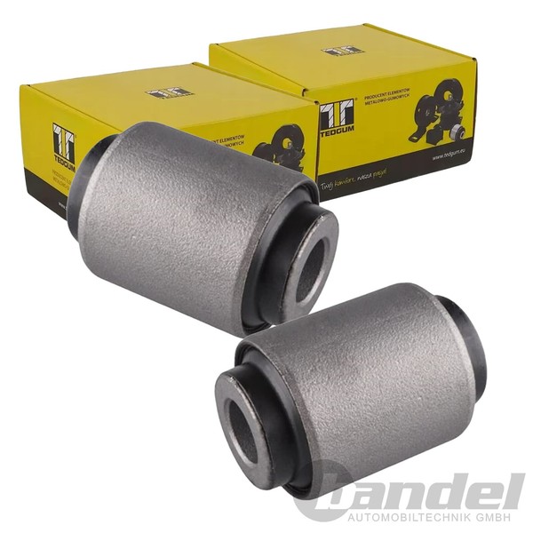 2X Tedgum Querlenkerlager Buchse AußEn Hinten Unten Passend FüR Chevrolet Captiv-image