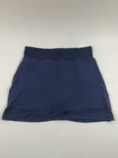 Victoria's Secret PINK High Rise Seamless Mini Skirt/Skort w/Pocket Black L NWT