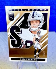 2025 Panini Donruss Elite - Spellbound Brock Bowers #22 Gold /10