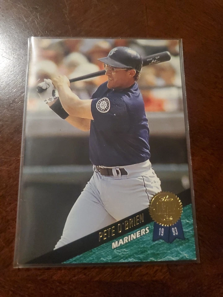 1993 Leaf - Pete O'Brien #412 - Image 2 of 2