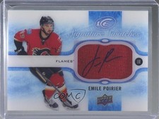 2015-16 Upper Deck Ice Signature Swatches /350 Emile Poirier #SS-EP Auto xp6