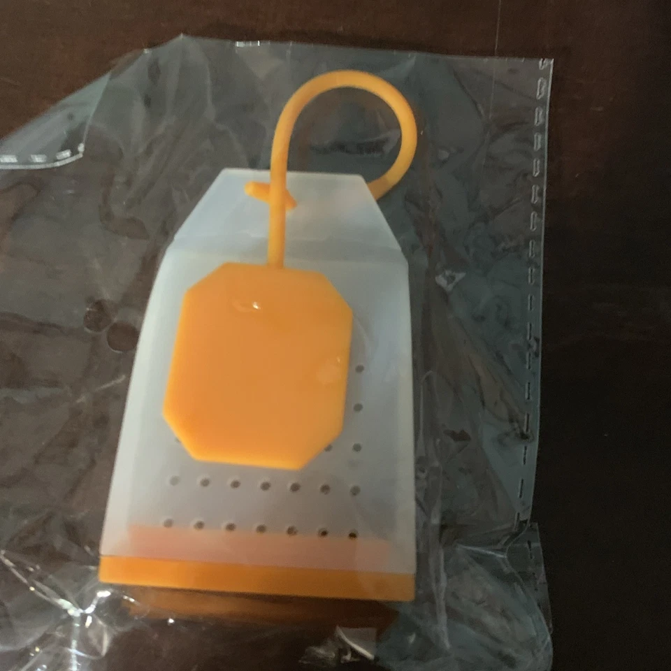 Infusor de té de silicona reutilizable - Filtro de té de hojas sueltas 4/rosa, naranja verde rosa Foto 3 de 4