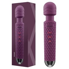 bed geek Cordless Personal Massage Wand   1 Count Pack of 1 , Purple