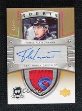2005-06 The Cup Rookie Gold Rainbow 20/43 Tomas Fleischmann #125 Patch Auto 0u8p