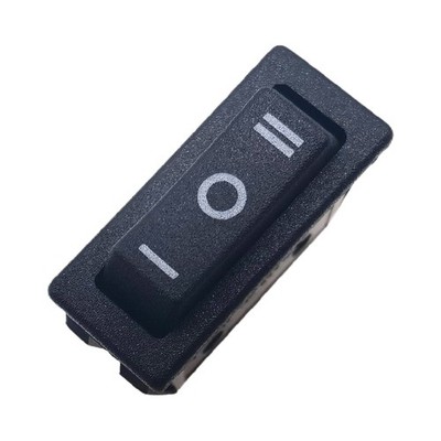 3Pin Rocker Switch On-Off-On 3 Position 125VAC 250VAC 16A for HR130 RH Series