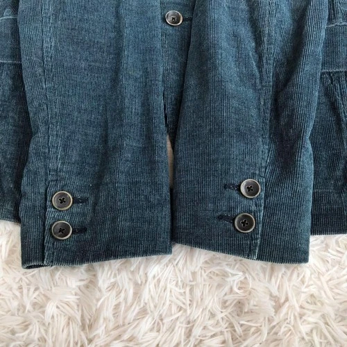 45rpm Indigo Corduroy Jacket Coverall Tailored Jacket Size 3 Shoulder 43cm JPN image 14
