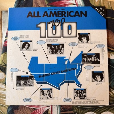 Various   All American Top 100 - 1979 August Japan Promo LP