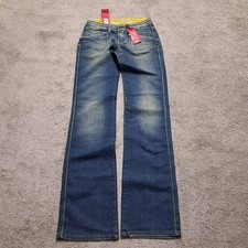 Jeans donna Take Two Straight Very Low-rise Vintage 2000s Washed Out Bootcut 