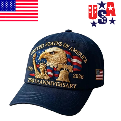 #ad Baseball Cap United States 250th Anniversary Hat Suitable for Multiple Occasion $8.37