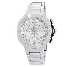 Tissot T-Race Chronograph Quartz Silver Dial Men's Watch T1414171103100