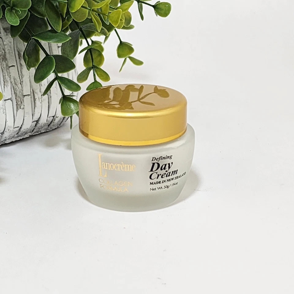 Crema de día definidora Lanocreme fórmula de colágeno 1,75 oz / 50 g Foto 3 de 4