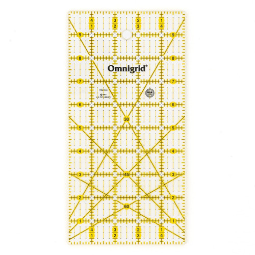 5" x 10" Rectangle Quilting and Sewing Ruler