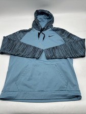 Nike Dri-Fit Blue Training Lightweight Pullover Hoodie Size 2XLT Tall   READ