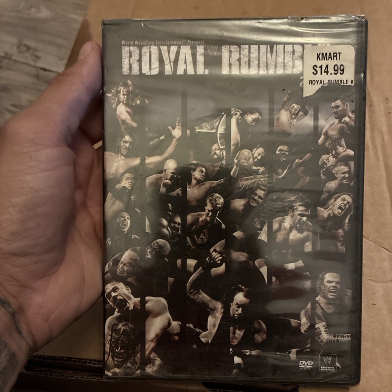 NEW RARE WWE ROYAL RUMBLE 2009 DVD Wrestling John Cena Jeff Hardy JBL Melina