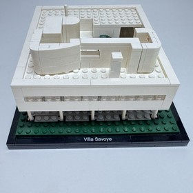 LEGO Architecture 21014 Villa Savoye Complete No Box Manual Good Used