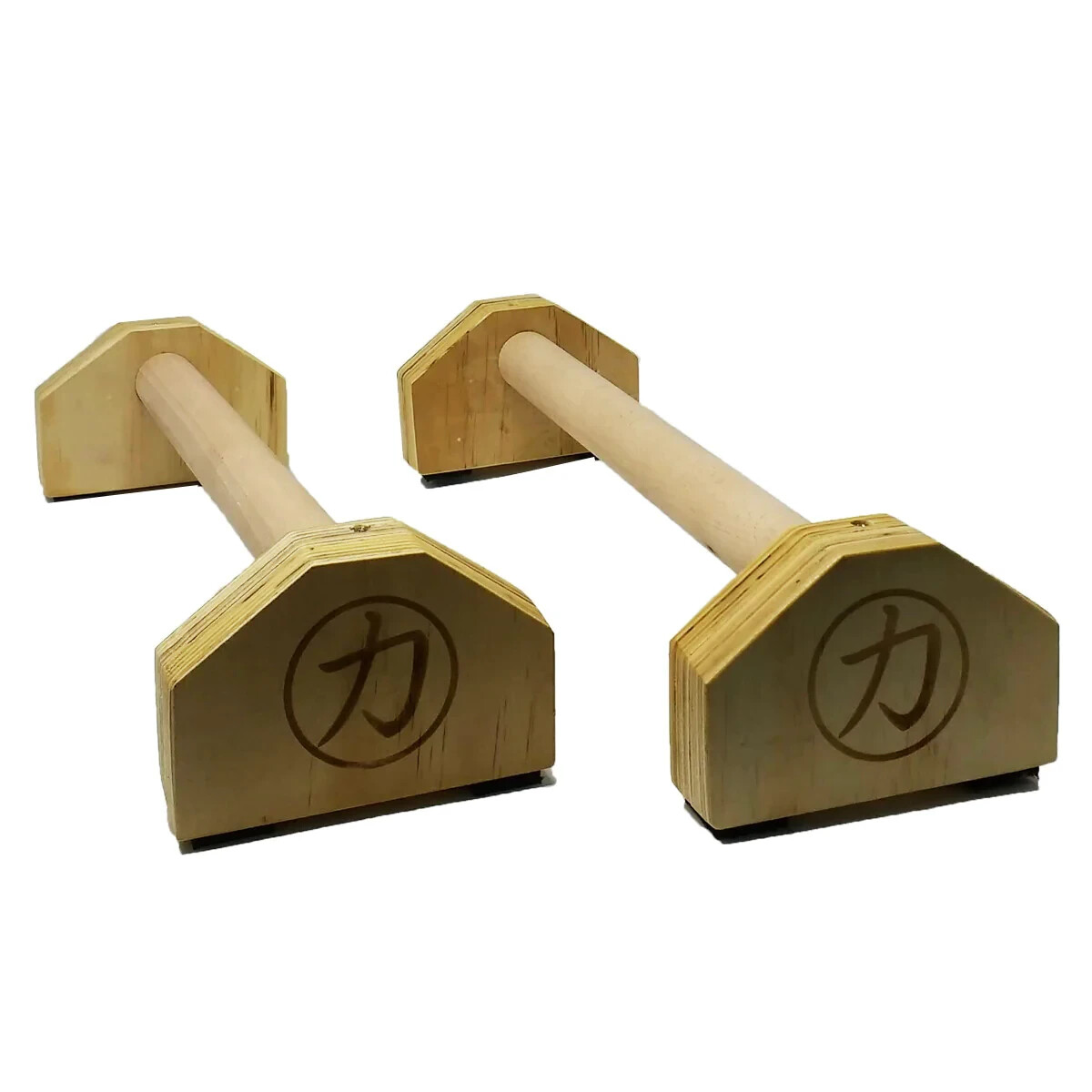 Strength Shop Wooden Parallettes With 37mm Grip (Pair) (gymnastics, l-sits)