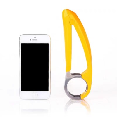Banana Slicer Tool - Plastic Banana Cutter For Perfect Even Slices - Fruit Salad & Snack Prep Kitchen Gadget - BPA Free & Easy Clean