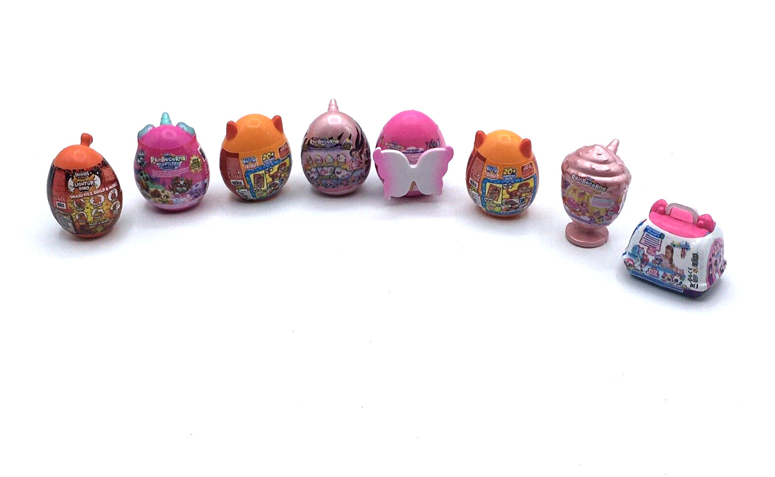 Zuru Mini Brands Miniature Rainbocorns Vlad & Niki Smashers Pets Alive Toys Lot