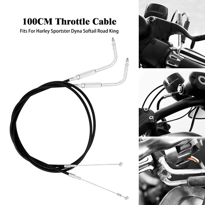 Jual Throttle Cable Kabel Gas Harley HD 100cm - Kota Surabaya - Custom