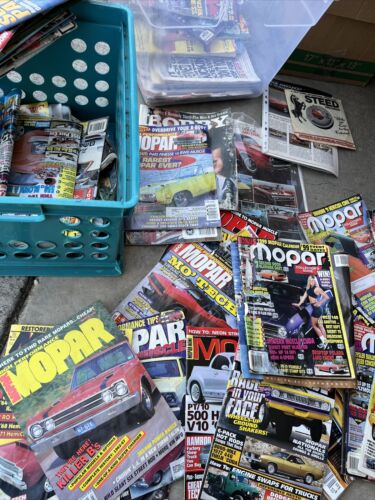 Lots Of 50+ Mopar Muscle Magazines Pictures Detailed