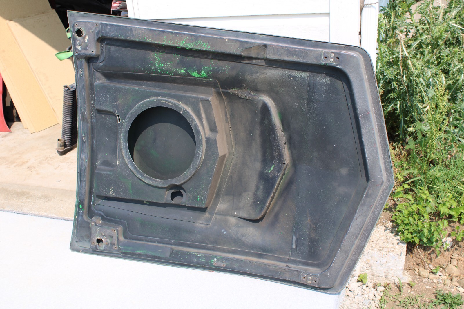 1968 1969 Corvette General Motors Original Factory L-88 Black Fiberglass Hood