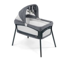 chicco lullago nest portable bassinet- gray
