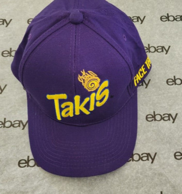 Takis Purple Snapback Hat  ''Face The Intensity'' Adjustable Youth