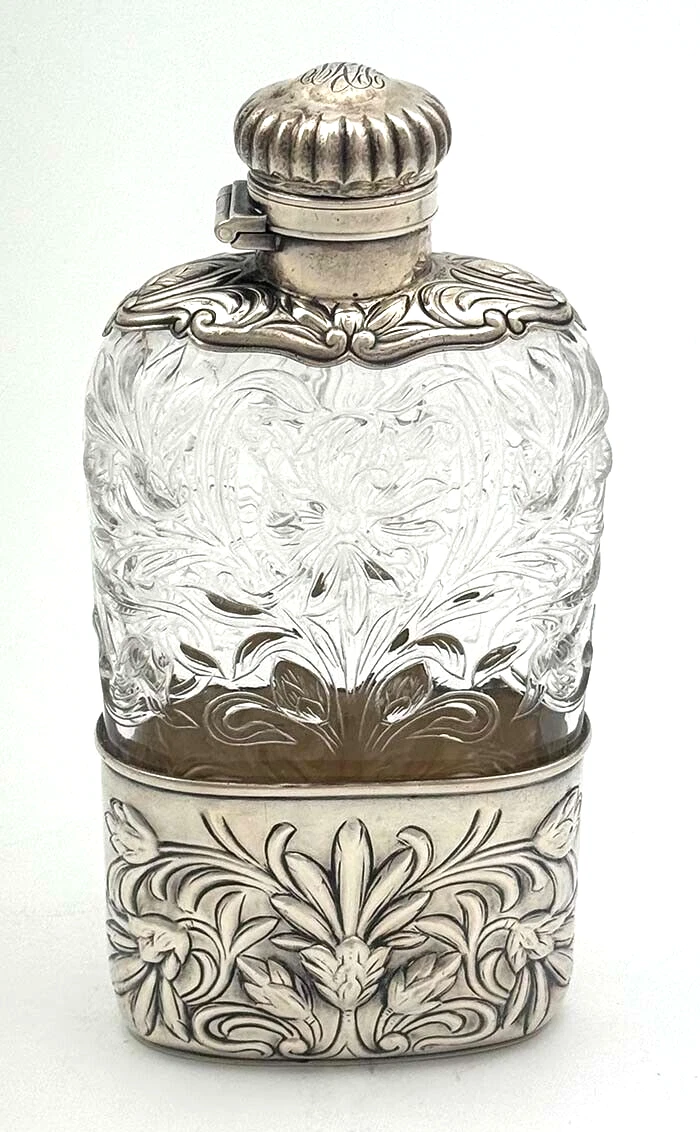 Gorham Antique US Sterling Silver Bottles, Decanters & Flasks for