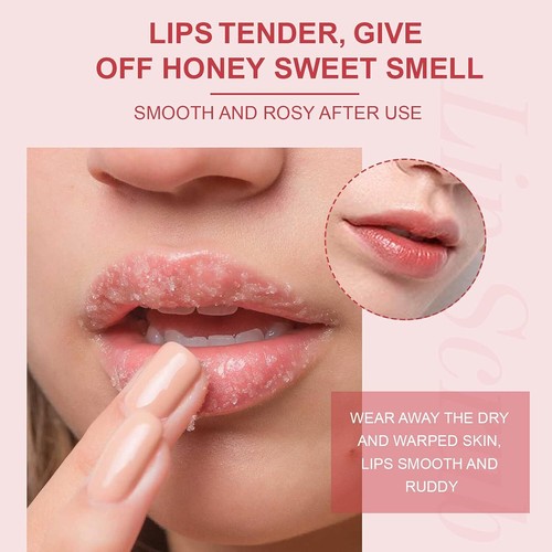 Strawberry Lip Care Scrub & Mask For Dark Lips Sleeping Lip Mask - 20gm - Picture 6 of 9