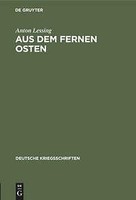 Aus Dem Fernen Osten | Buch | 9783111222486