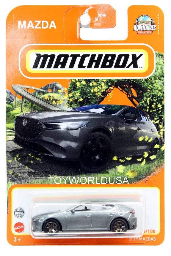 2022 Matchbox #80 2019 Mazda3 Grey
