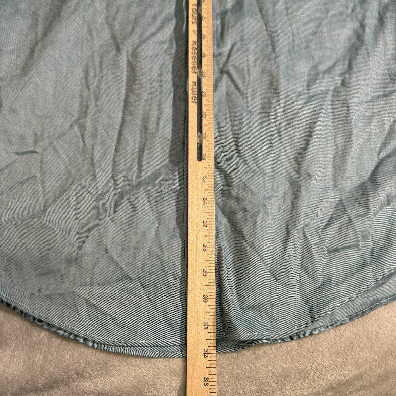 Pendleton Men's Size Large Solid Long Sleeve Cott… - image 4