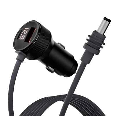 For Power Cable 10FT 3M 12V-24V Cigarrete Lighter Adapter to DC Power Cable