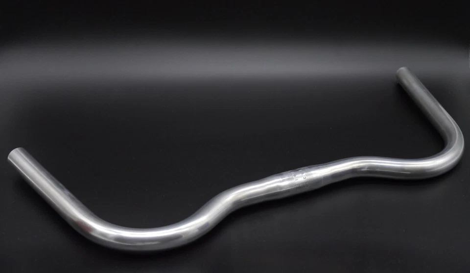 VELO EXQUISIT Randonneur Halbrenner Lenker silber Alumnium 485 mm - 25,4 mm