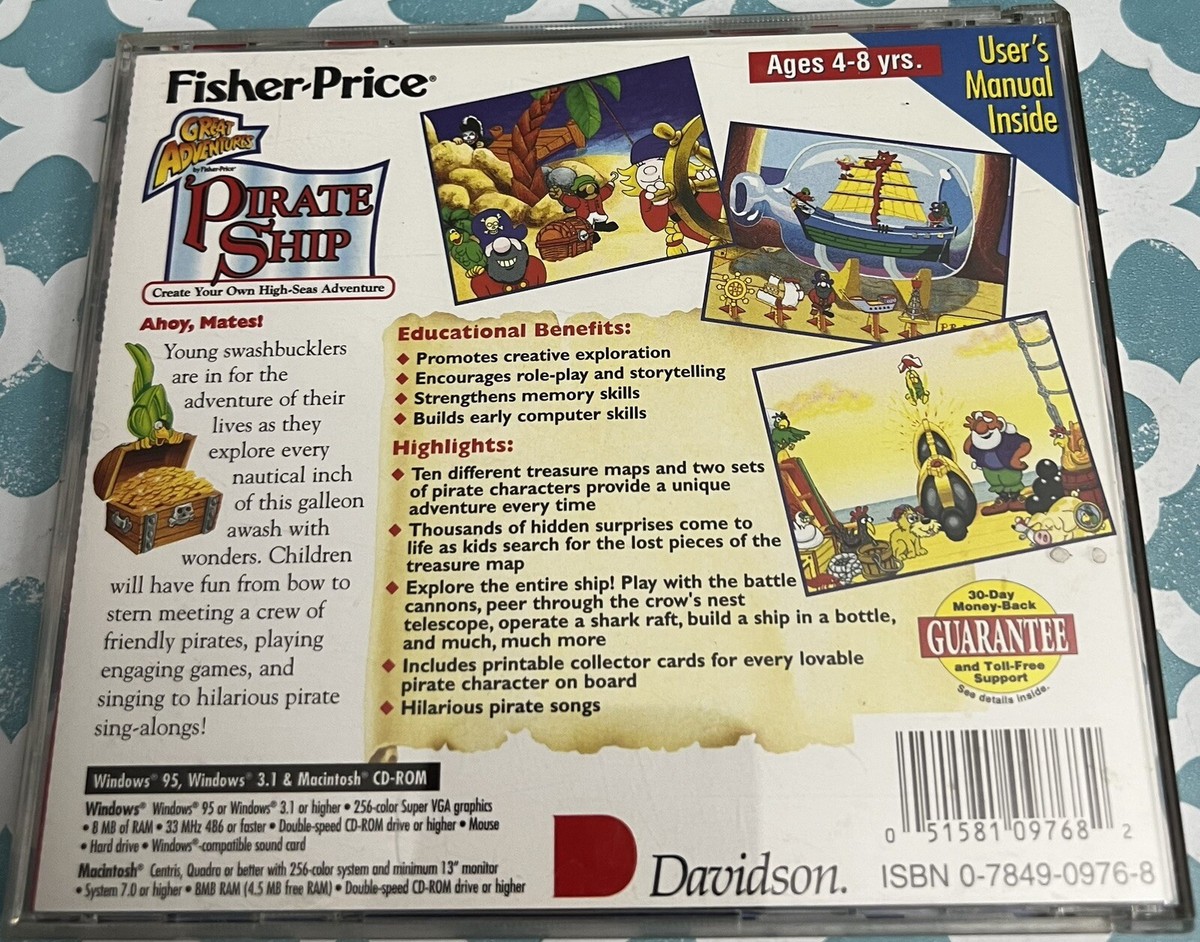 Fisher-Price Great Adventures Pirate Ship | PC | CD-ROM