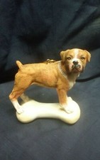 Boxer ornament figurine